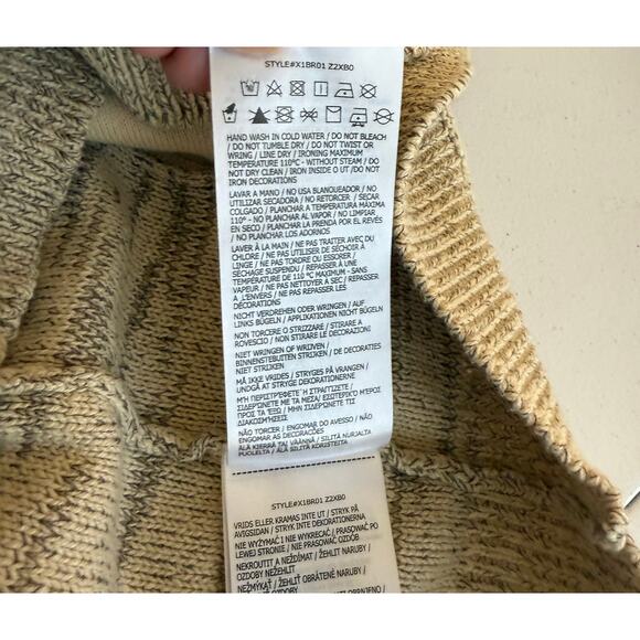 Guess Los Angeles Full Zip Sweater Mens XL Gray Knitted Long Sleeve Mock Neck - Picture 10 of 13